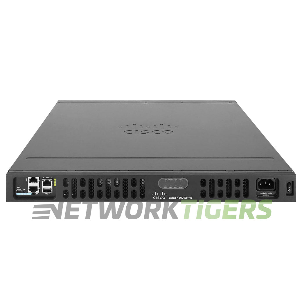 NEW Cisco ISR4331-SEC/K9 ISR 4331 Security Router (No Clock Issue)