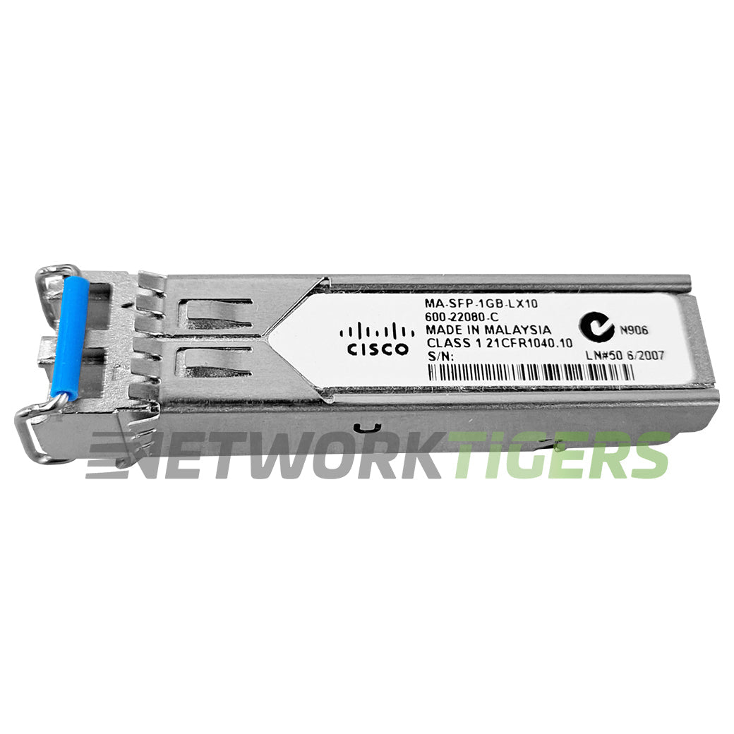 Cisco Meraki MA-SFP-1GB-LX10 1GB BASE-LX10 1310nm SMF Transceiver SFP
