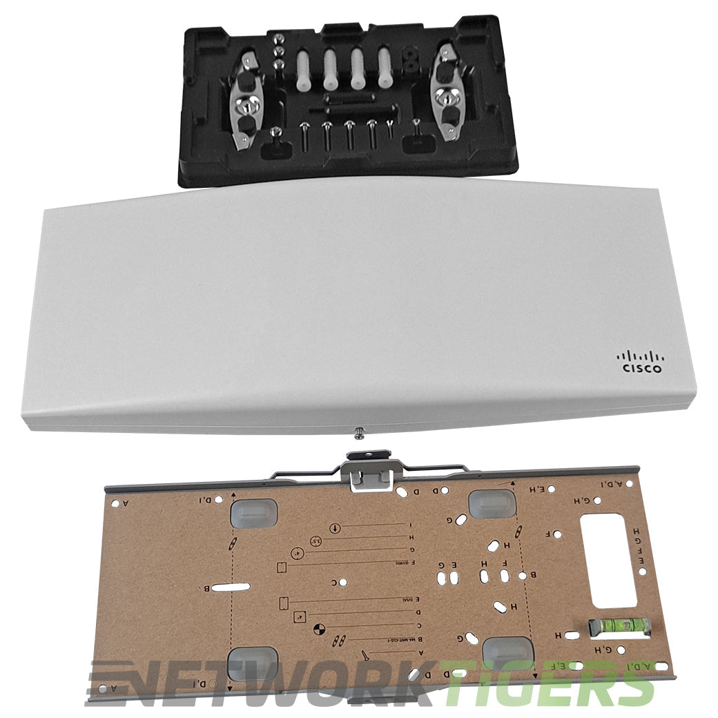 Cisco Meraki MR44-HW Wi-Fi 6 802.11ax Internal Ant Unclaimed WAP w/ Mounts