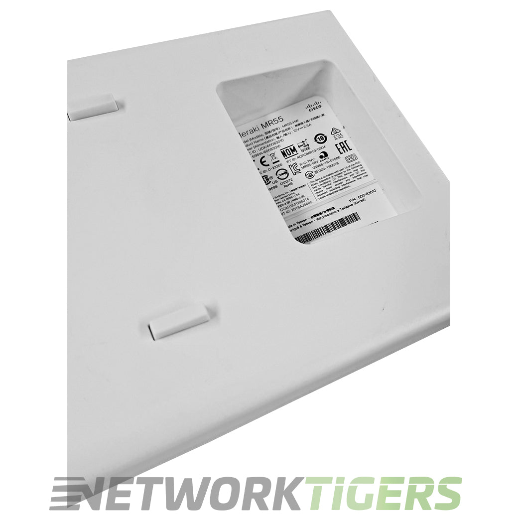 NEW Cisco Meraki MR55-HW Wi-Fi 6 802.11ax Internal Ant Unclaimed WAP w/ Mounts