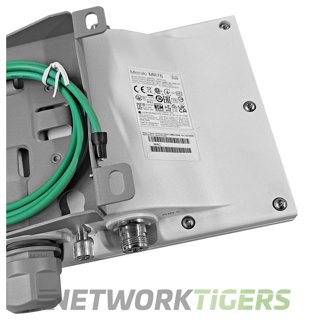 NEW Cisco Meraki MR76-HW 802.11ax (WiFi6) MU-MIMO Outdoor Unclaimed Access Point
