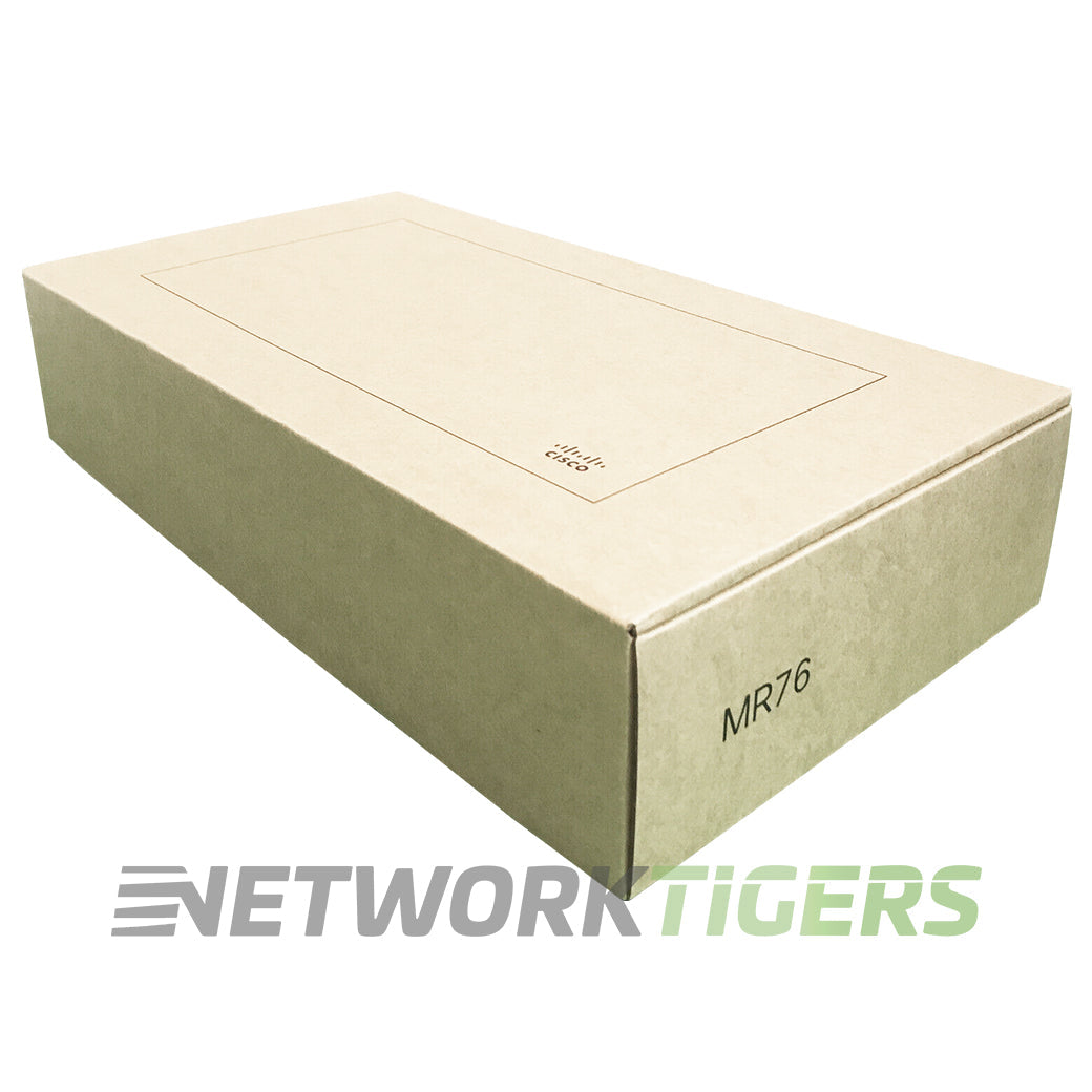 NEW Cisco Meraki MR76-HW Wi-Fi 6 802.11ax ExtAnt Unclaimed Outdoor WAP w/ Mounts