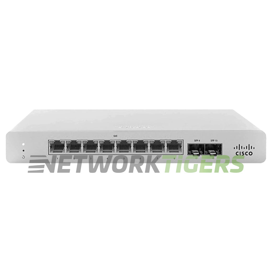 Cisco Meraki MS130-8-HW MS130 Series 8x 1GB RJ-45 2x 1GB SFP Unclaimed Switch
