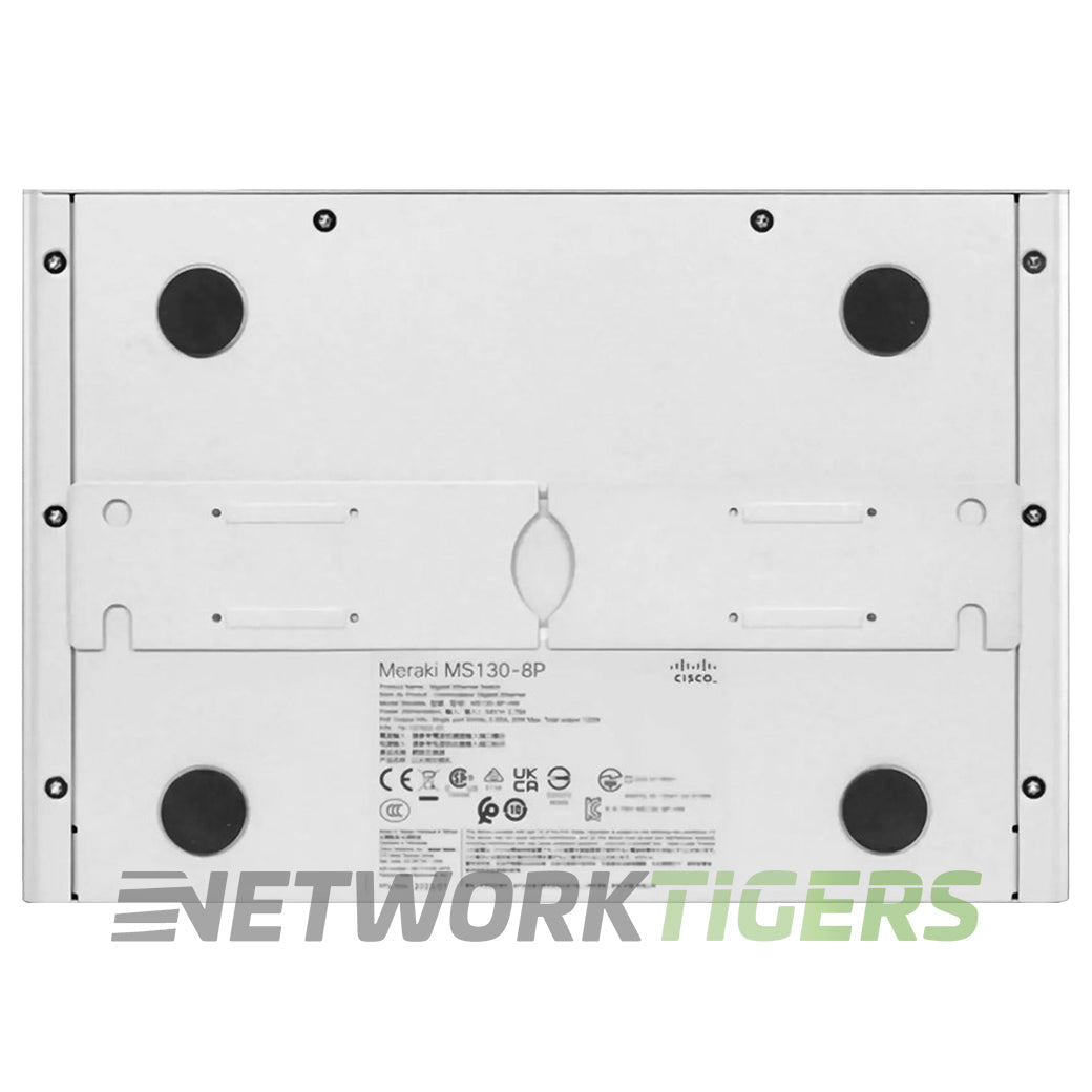 Cisco Meraki MS130-8P-HW 8x 1GB PoE++ RJ-45 2x 1GB SFP Unclaimed Switch