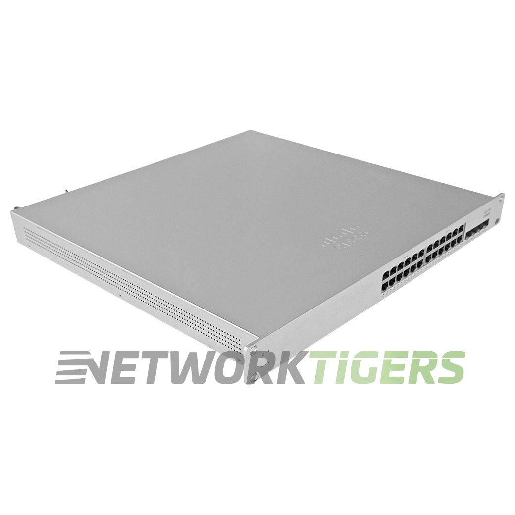 Cisco Meraki MS320-24P-HW 24x 1GB PoE+ RJ45 4x 10GB SFP+ Unclaimed Switch