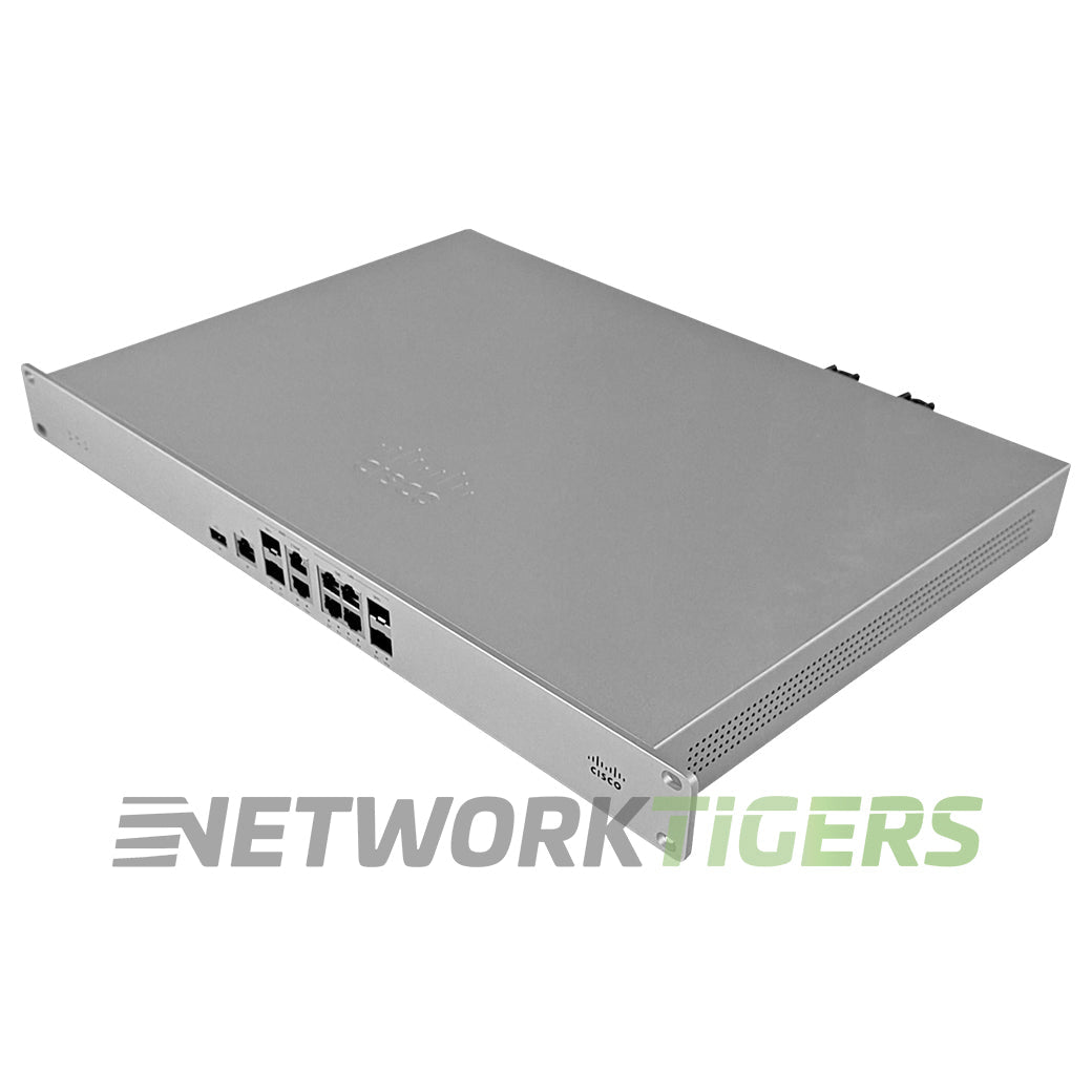 Cisco Meraki MX105-HW 3 Gbps 4x 1GB RJ45 4x 10GB SFP+ Unclaimed Firewall