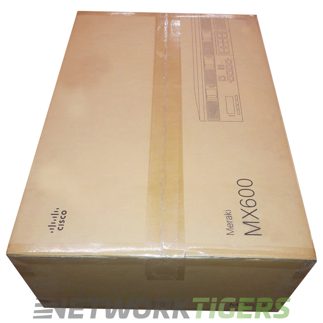 NEW Cisco Meraki MX600-HW MX Series 2 Gbps 4x 1GB RJ45 Unclaimed Firewall