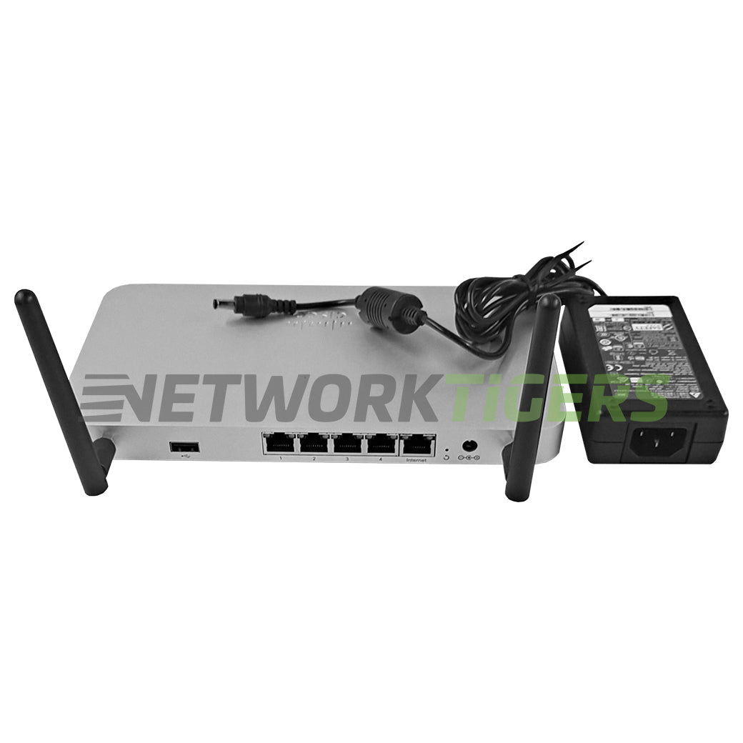 NEW Cisco Meraki MX64W-HW MX Series 250Mbps 5x 1GB RJ45 Unclaimed Firewall