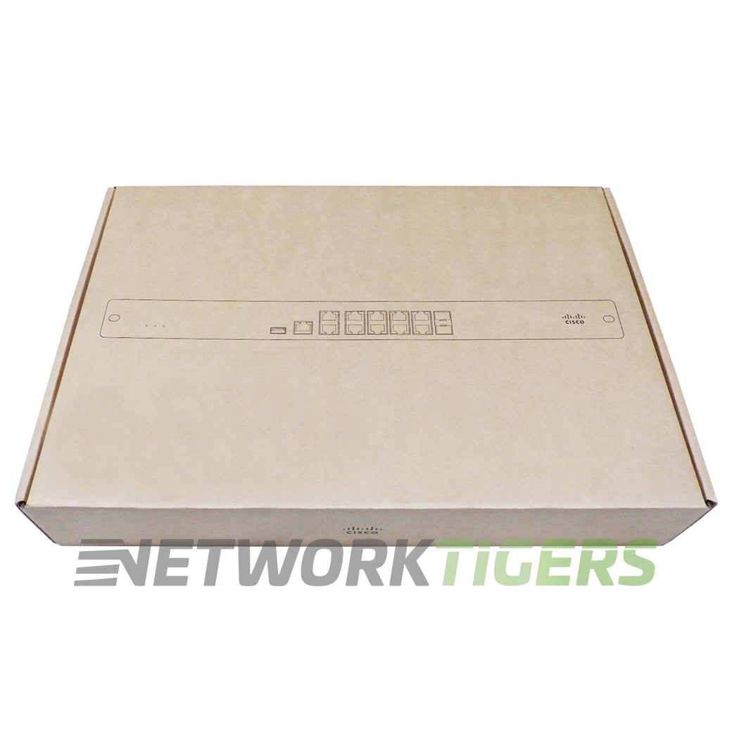 NEW Cisco Meraki MX84-HW 500 Mbps 10x 1GB RJ45 2x 1GB SFP Unclaimed Firewall