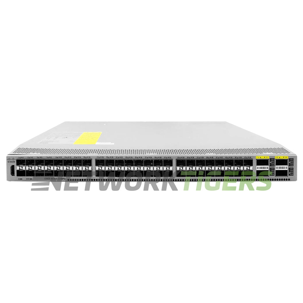 Cisco N2K-C2248PQF 48x 10GB SFP+ 4x 40GB QSFP+ B-F Airflow Fabric Extender