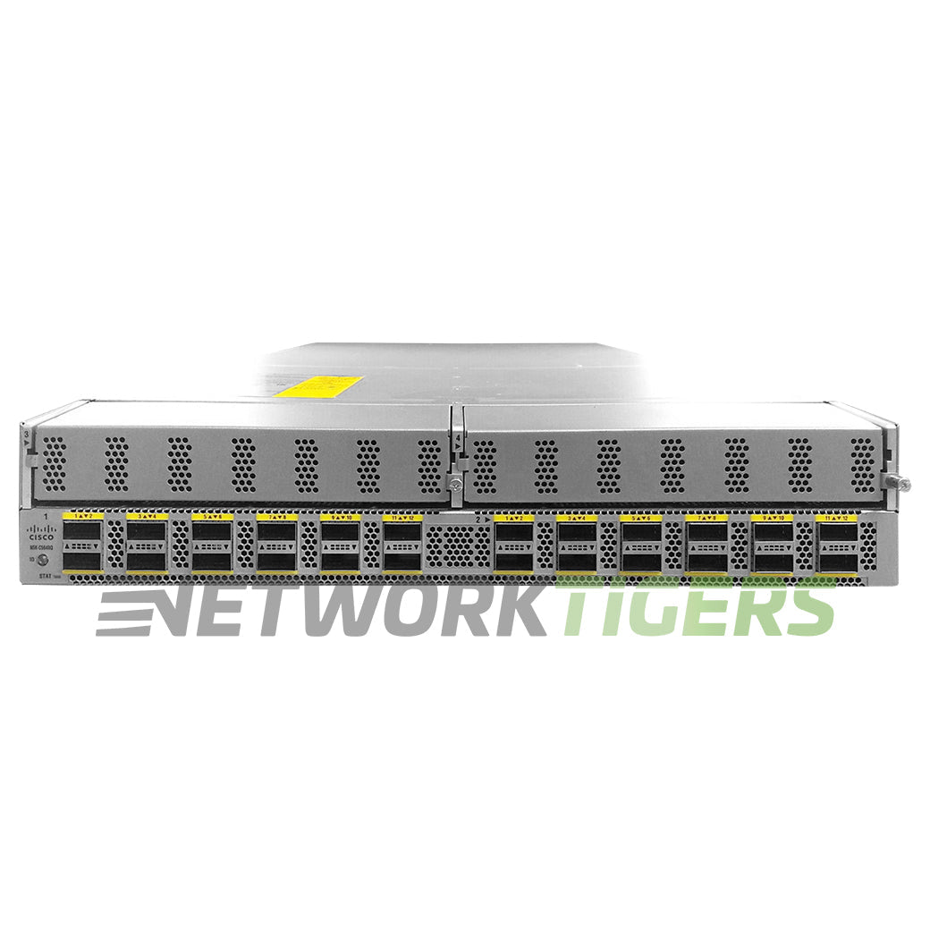 Cisco N5K-C5648Q 24x 40GB QSFP+ 2x GEM Slot Back-to-Front Air Switch Chassis