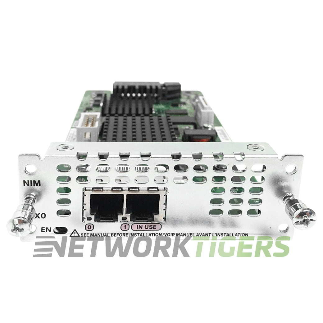 NEW Cisco NIM-2FXO ISR 4000 Series 2x FXO Universal Router Module