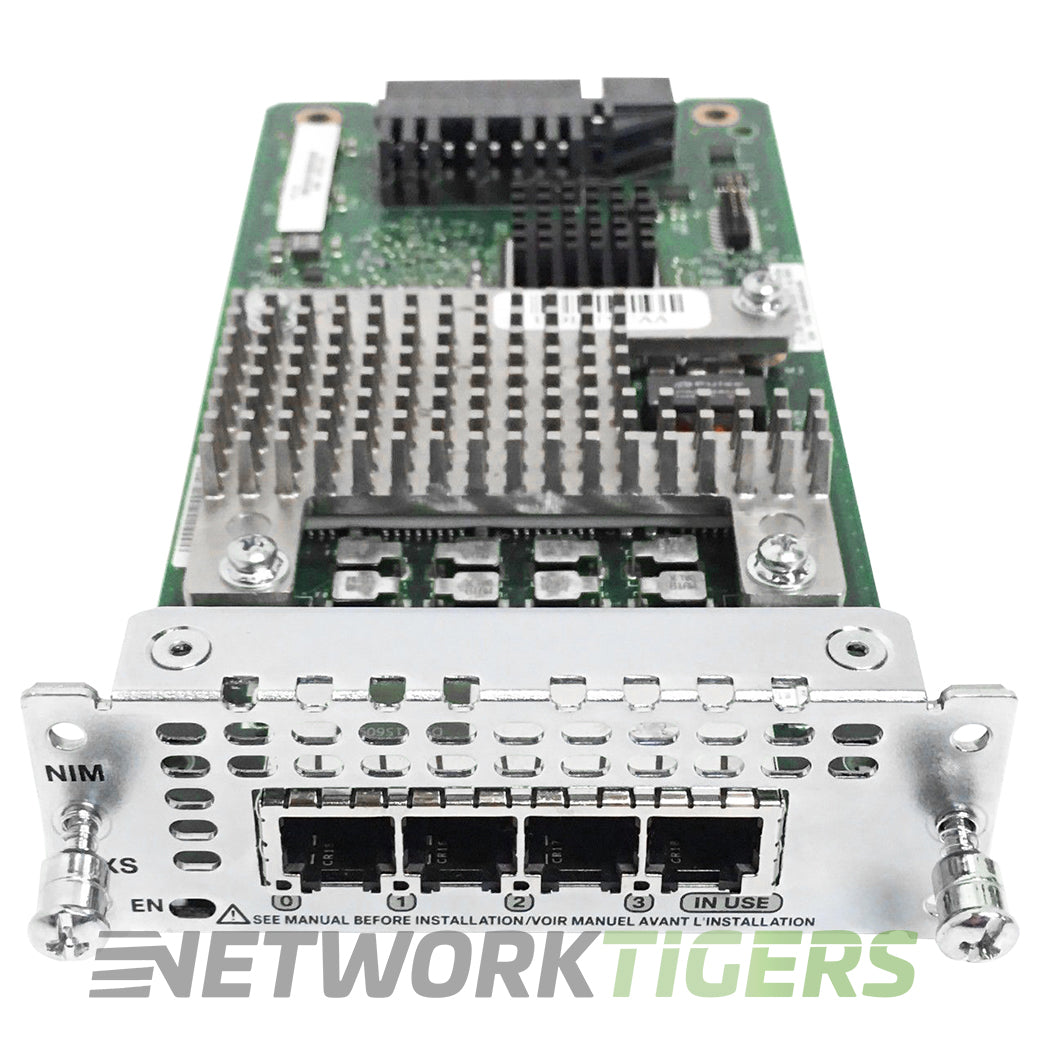 NEW Cisco NIM-4FXS ISR 4000 Series 4x FXS Router Module