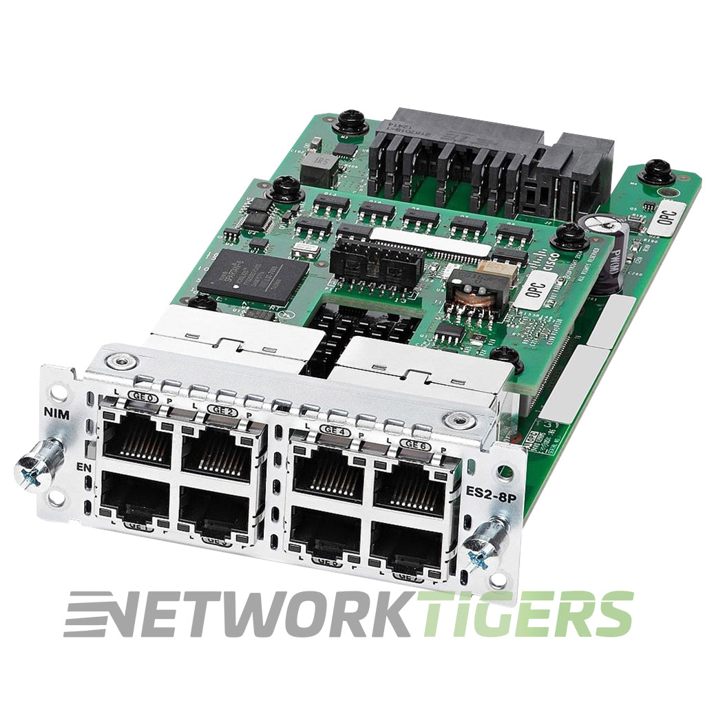 NEW Cisco NIM-ES2-8-P ISR 4000 Series 8x 1GB PoE+ RJ45 Router Module