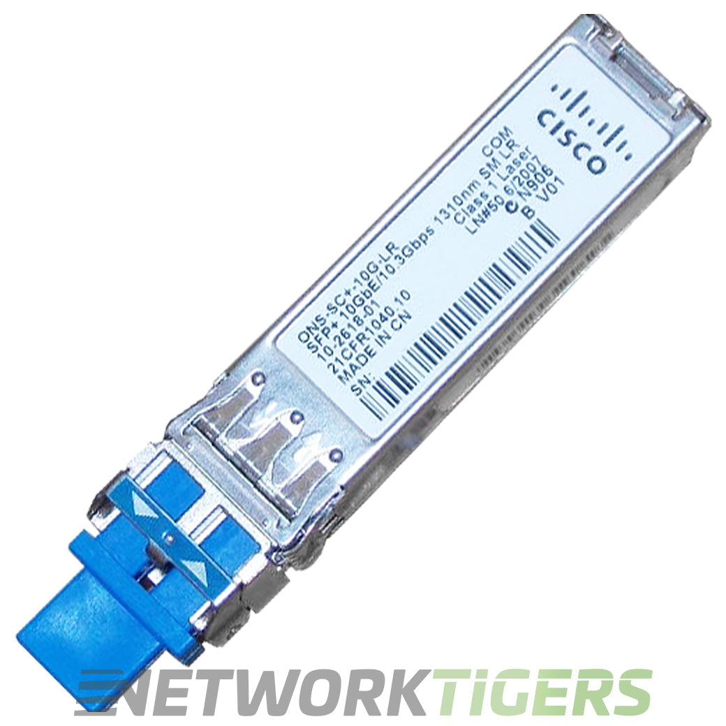 NEW Cisco ONS-SC+-10G-LR 10GB BASE-LR 1310nm Long Reach SMF SFP+ Transceiver