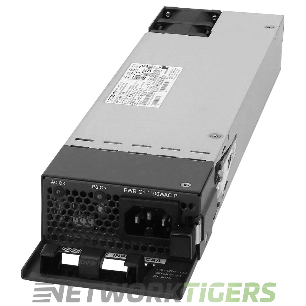 Cisco PWR-C1-1100WAC-P Catalyst 9300 1100W AC Platinum-Rated Switch Power Supply