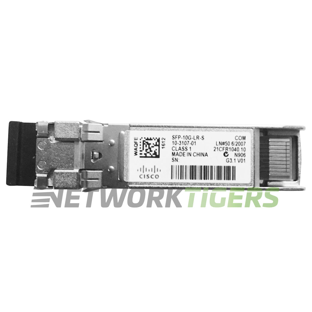 Cisco SFP-10G-LR-S 10GB BASE-LR 1310nm Long Reach SMF SFP+ Transceiver
