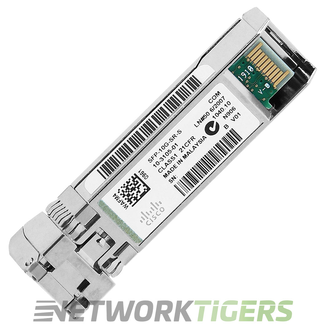 NEW Cisco SFP-10G-SR-S 10GB BASE-SR 850nm Short Reach MMF SFP+ Transceiver