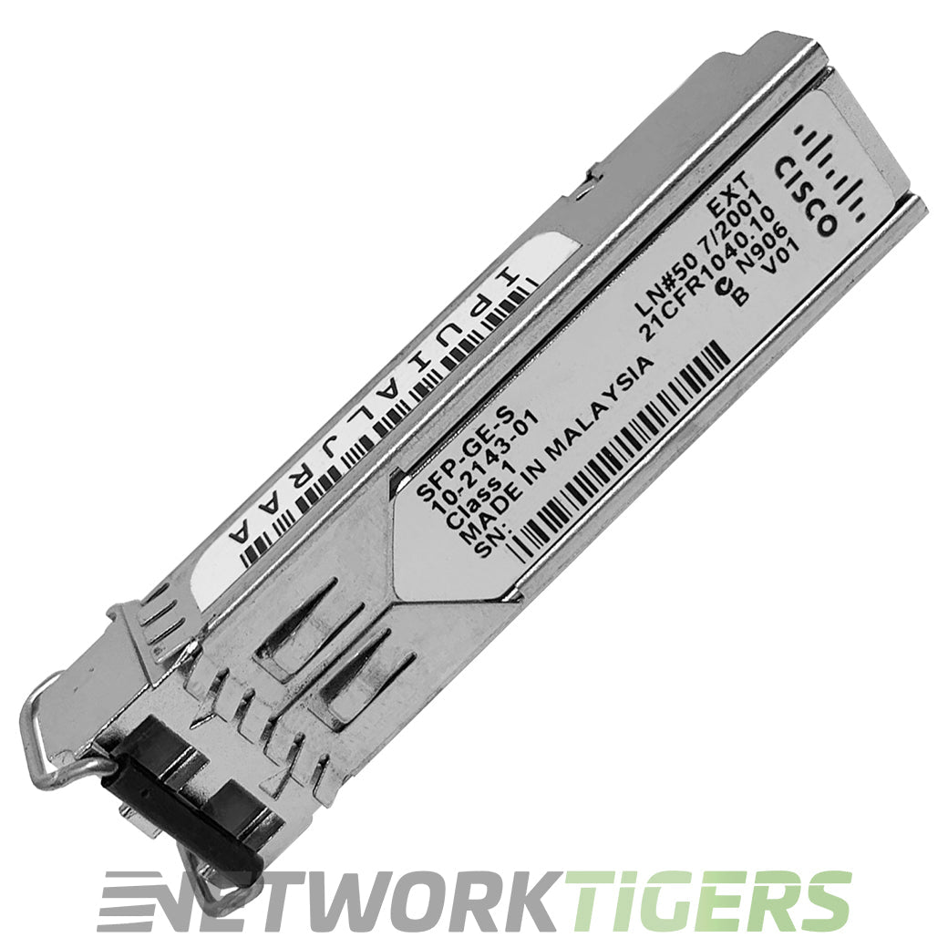 Cisco SFP-GE-S 1GB BASE-SX 850nm MMF LC SFP Transceiver w/ DOM