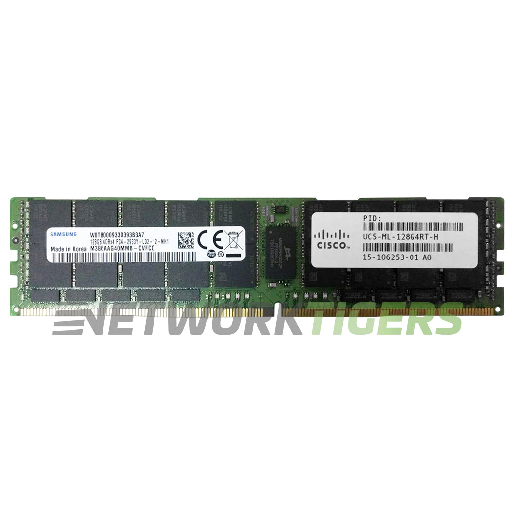 NEW Cisco UCS-ML-128G4RT-H 128GB 2933MHZ 23466 4RX4 DDR4 LRDIMM Server Memory