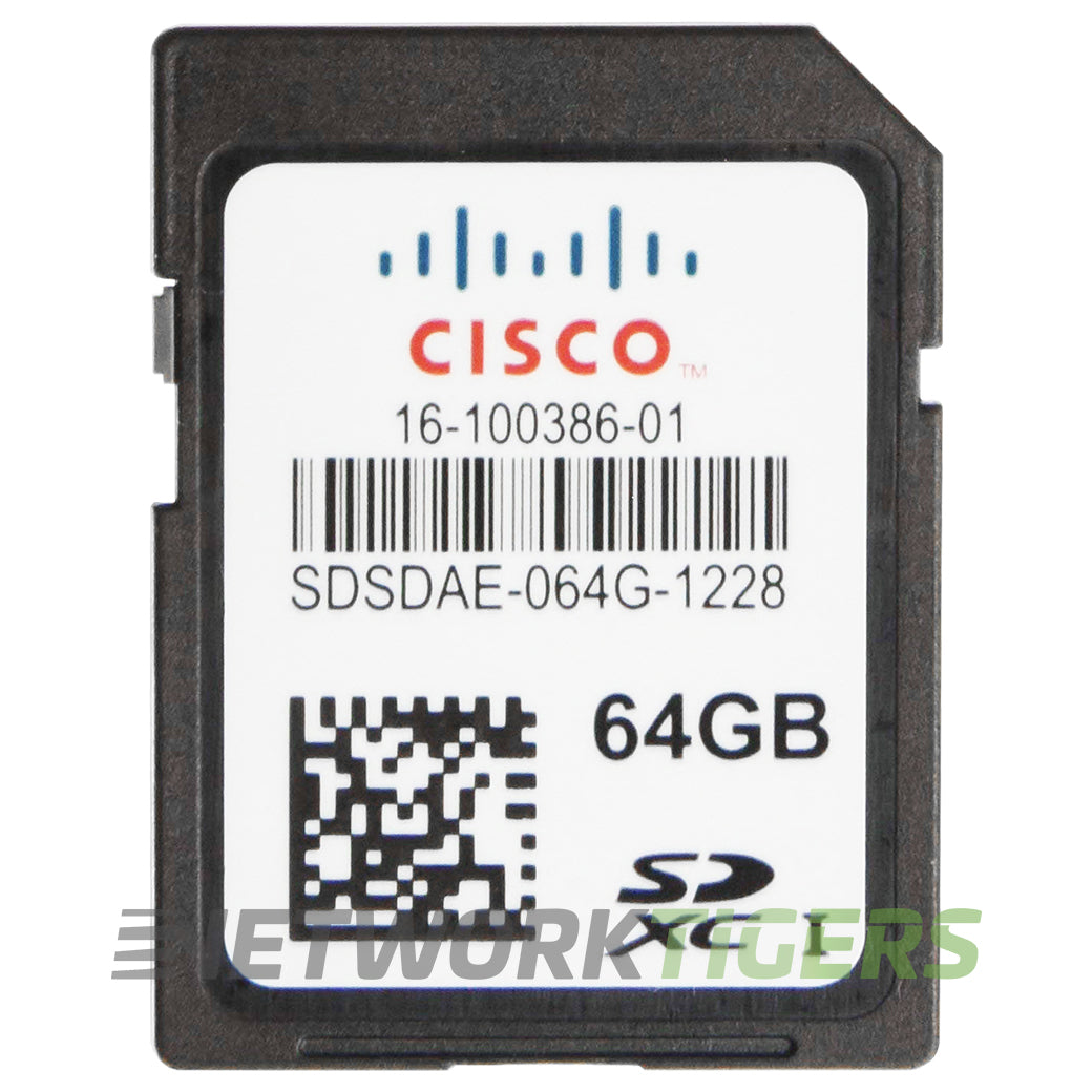 Cisco UCS-SD-64G-S UCS Series Server 64GB SD Flash Memory Card