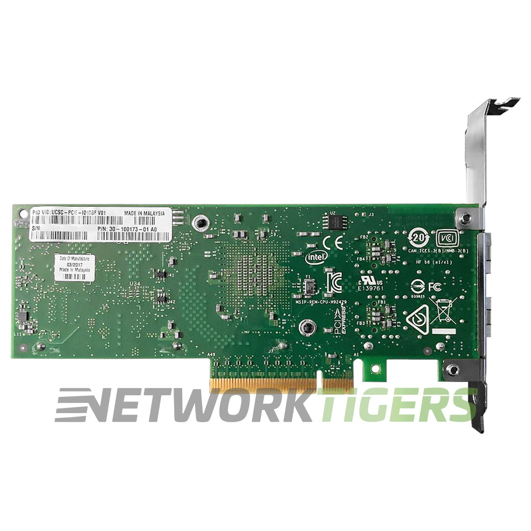 NEW Cisco UCSC-PCIE-ID10GF Intel X710-DA2 2x 10GB SFP+ Network Adapter