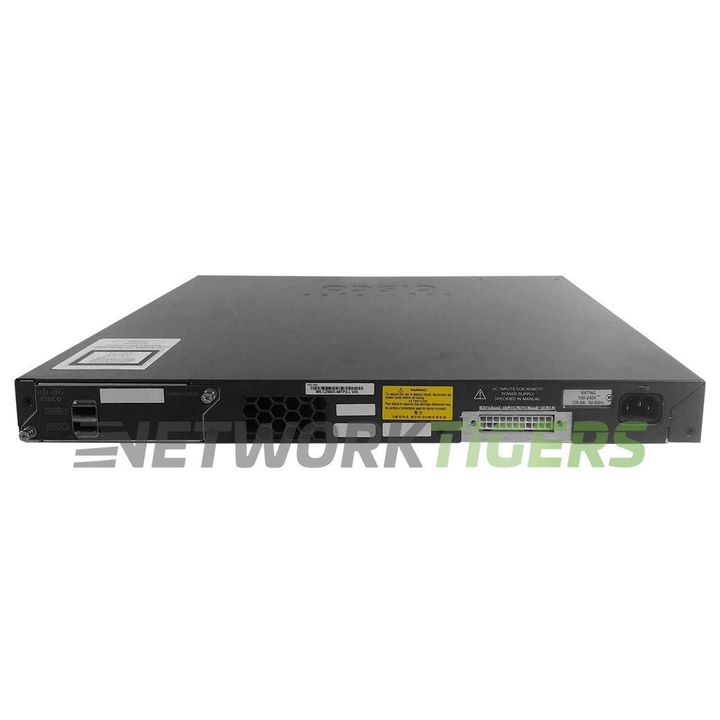 Cisco WS-C2960X-48FPD-L Catalyst 2960X 48x 1GB PoE RJ45 2x 10GB SFP+ Switch