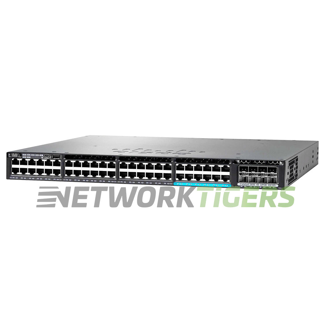 Cisco WS-C3650-12X48FD-E (36x 1GB 12x MultiGB) PoE+ RJ45 2x SFP+ Switch