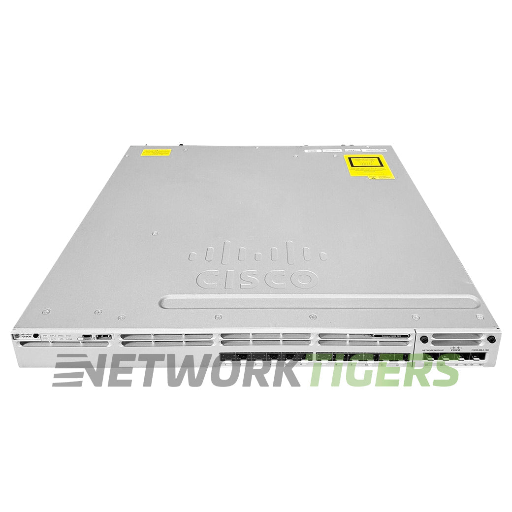 NEW Cisco WS-C3850-16XS-E 12x 10GB SFP+ Switch w/ 4x 10GB SFP+ Module