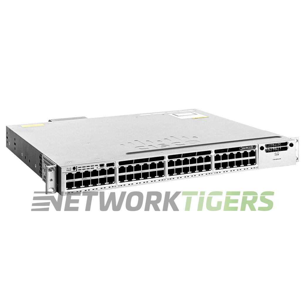 Cisco WS-C3850-48U-E Catalyst 3850 48x 1GB UPoE RJ45 1x Module Slot Switch