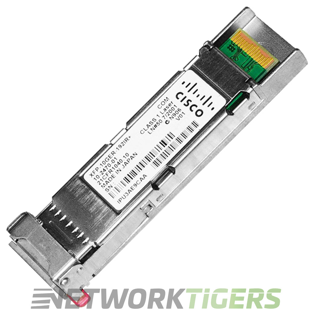 Cisco XFP-10GER-192IR+ 10GB BASE-ER OC-192/STM-64 IR-2 XFP Transceiver