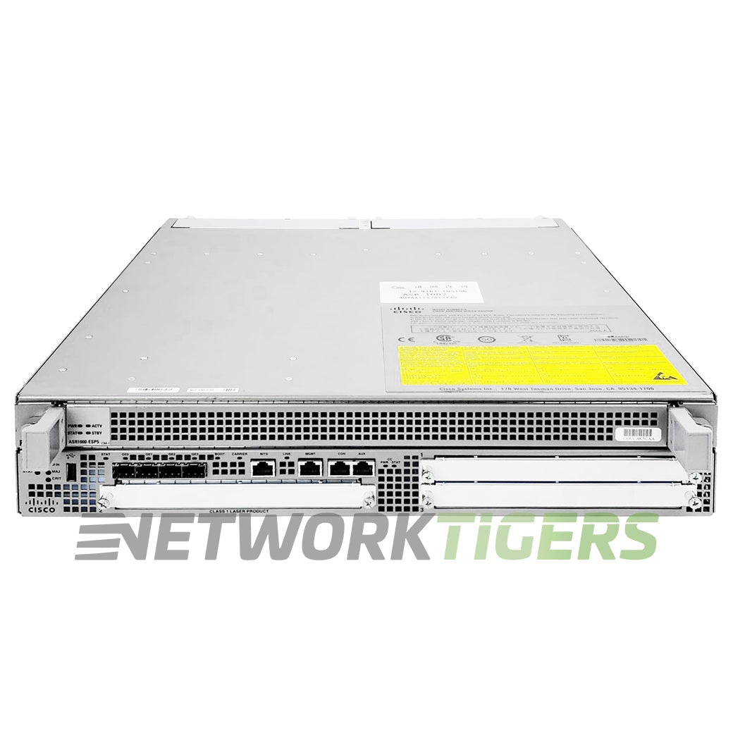 Cisco ASR1002 ASR 1000 Series 4x 1GB SFP 3x SPA Slot 1x ESP Slot Router