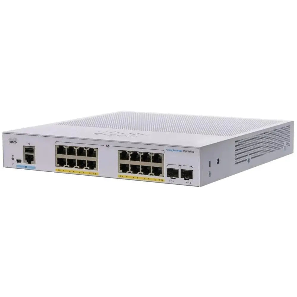 Cisco Catalyst 1000 C1000-16FP-2G-L 16-Port PoE+ Managed Switch 240W 2x SFP - Refurbished