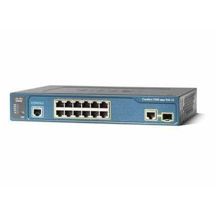 Cisco Catalyst 3560 12 Port Switch POE - WS-C3560-12PC-S