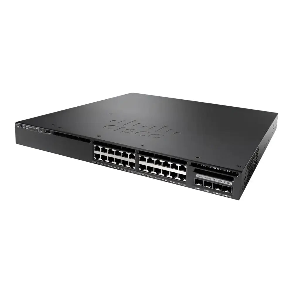Cisco WS-C3650-24TS-S Catalyst 3650 24-Port Gigabit Switch 4x1G SFP IP Base - Refurbished