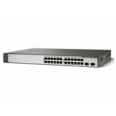 Cisco Catalyst 3750 V2 24 Port POE Switch - WS-C3750V2-24PS-S