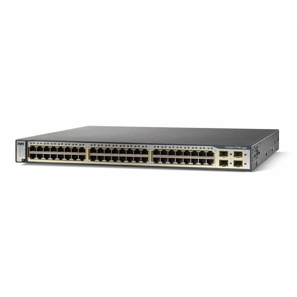 Cisco Catalyst 3750G 48 Port Gigabit Switch - WS-C3750G-48TS-S