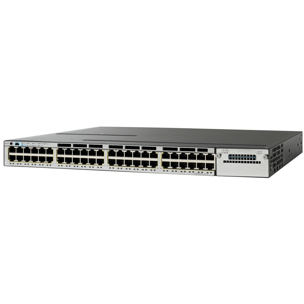 Cisco Catalyst C3750X 48 Port Switch - WS-C3750X-48T-L