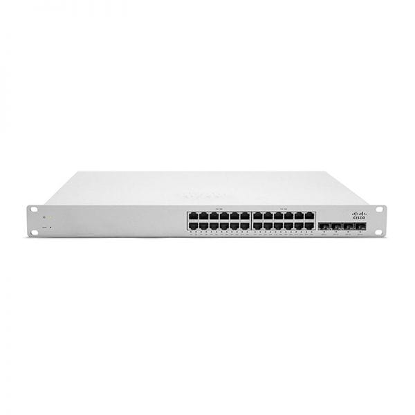 Cisco Meraki MS220 24 Port Cloud Managed PoE+ Gigabit Switch - MS220-24P-HW - Refurbished