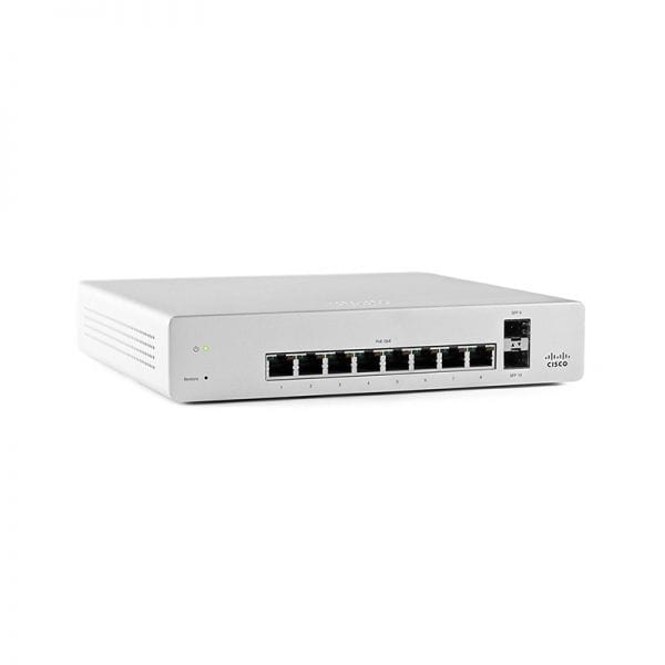 Cisco Meraki MS220 8 Port Cloud Managed PoE Gigabit Switch - MS220-8P-HW - Refurbished