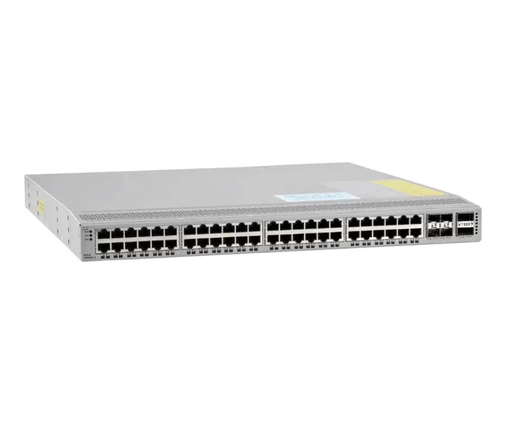 Cisco Nexus 92348GC-X 48-Port GbE PoE Switch 4x SFP28 2x QSFP28 N9K-C92348GC-X - Refurbished