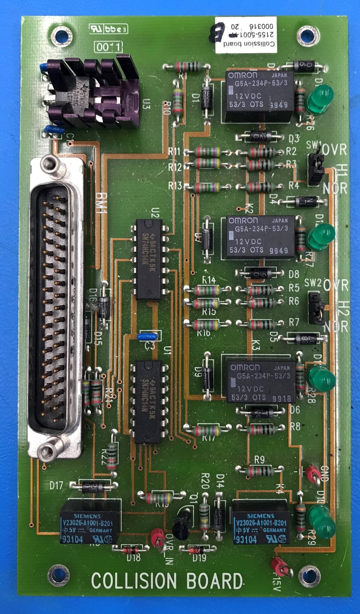 Collision Board (2155-5001 Rev B) Philips Forte
