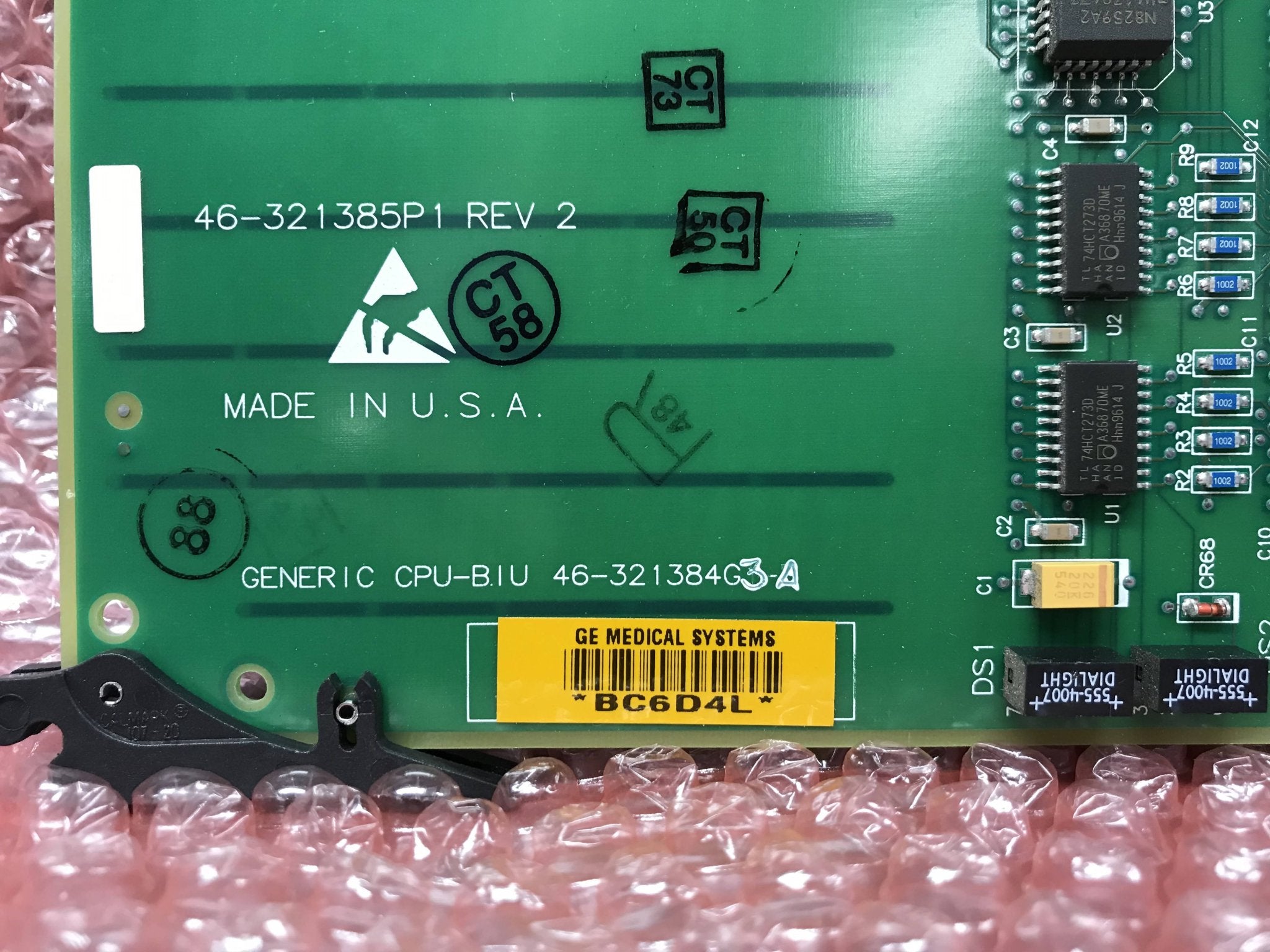 CPU-BIU Board (46-321384 G3-A) GE Advantx