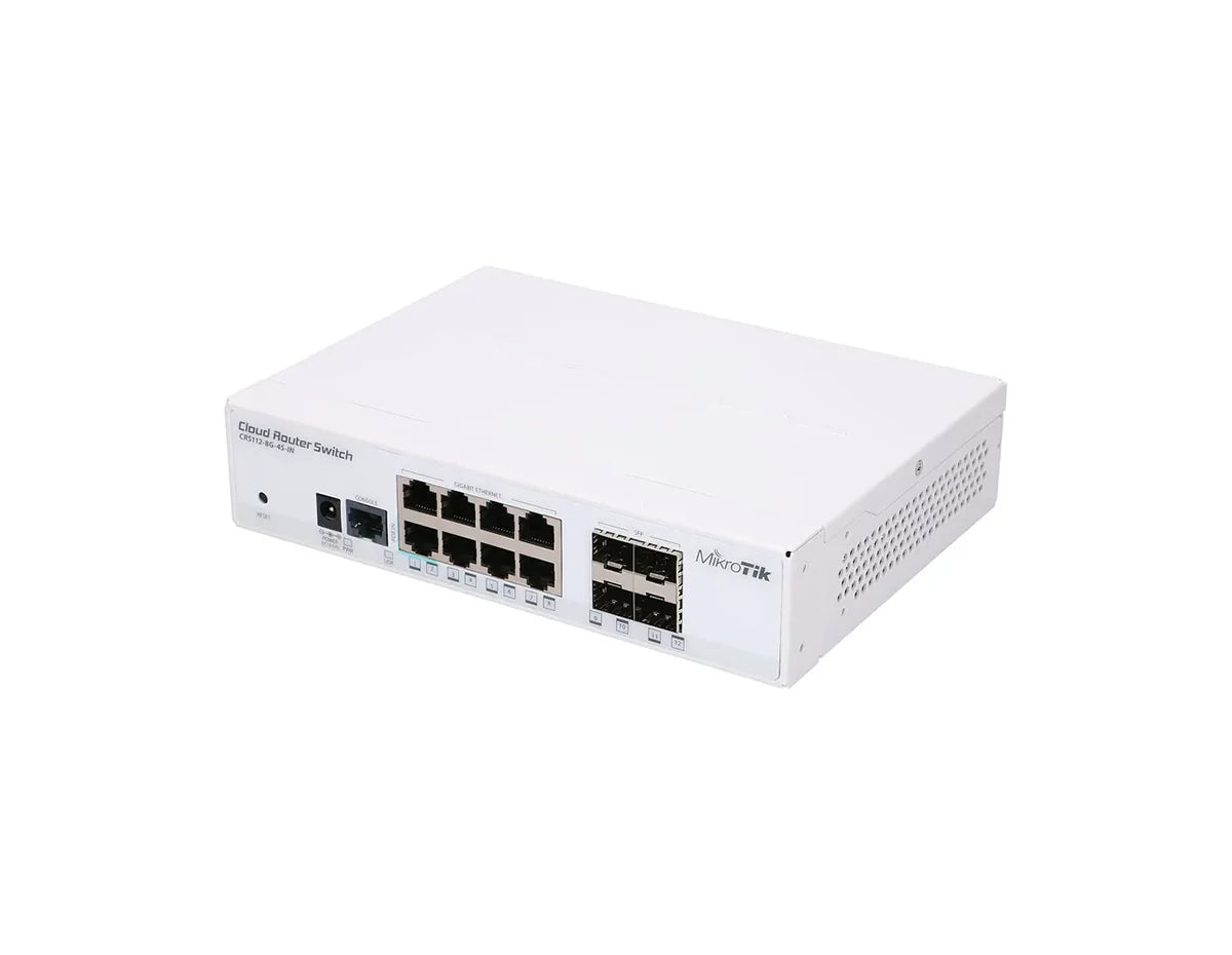 Mikrotik CRS112-8G-4S-IN Cloud Router Switch