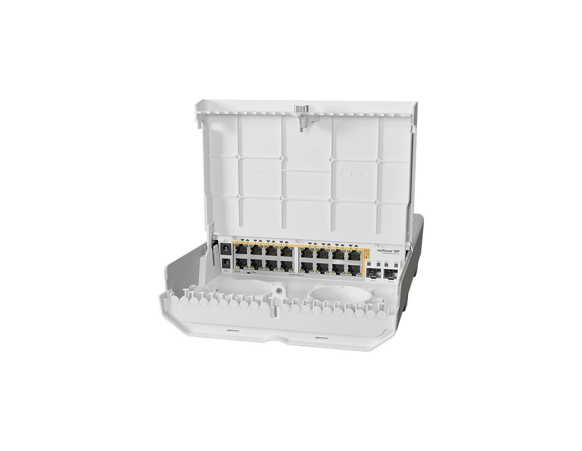 Mikrotik netPower 16P Switch (CRS318-16P-2S+OUT)