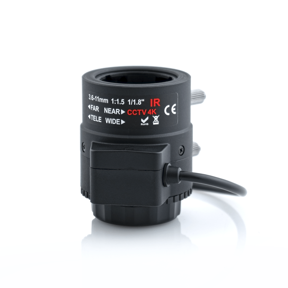 AIDA Imaging HD Varifocal 2.8-12mm Manual Iris CS Mount Lens