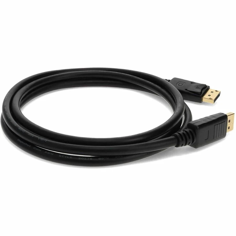 AddOn 5-Pack of 3ft DisplayPort 1.2 Male to DisplayPort 1.2 Male Black Cables For Resolution Up to 3840x2160 (4K UHD)