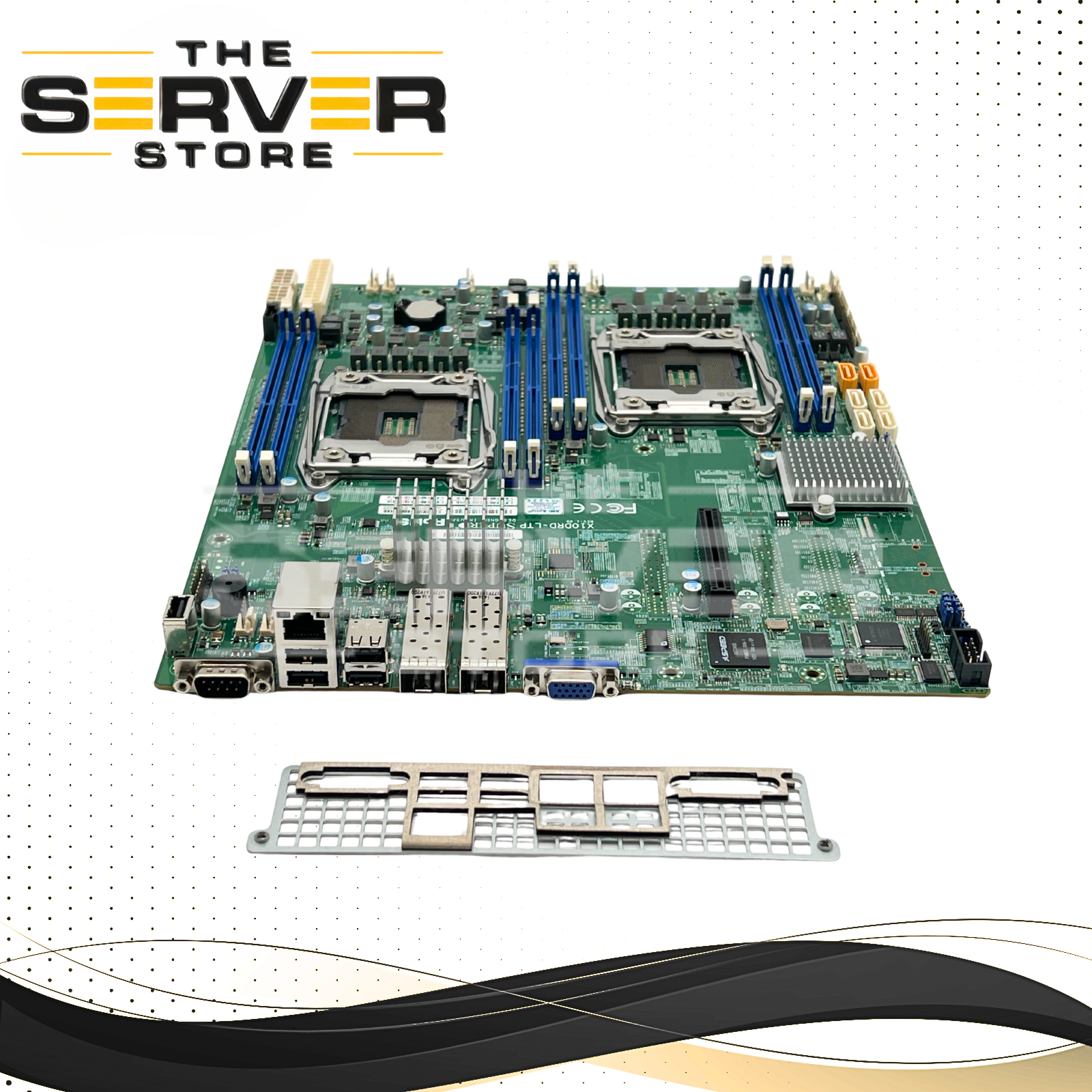 Supermicro E-ATX Dual Xeon E5 Socket R3 Server Motherboard DDR4 10GbE X10DRD-LTP
