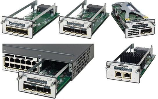 Cisco C3KX-NM-10G Refurbished 4-Port 10G SFP+ Network Module