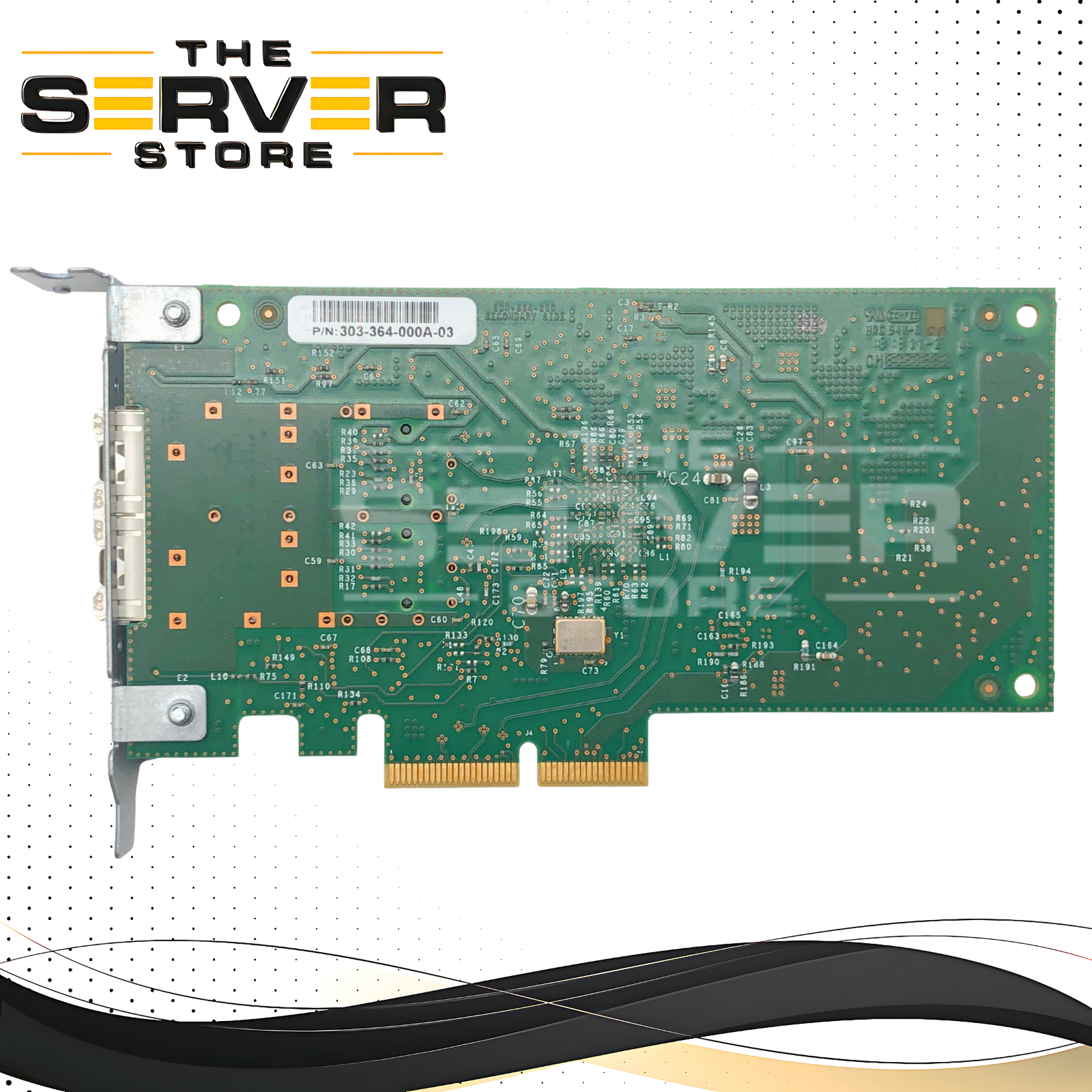 EMC Isilon 10Gb Dual Port SFP+ Ethernet Network Interface Card (NIC) with Low Profile Bracket. P/N: 303-364-000A-03.